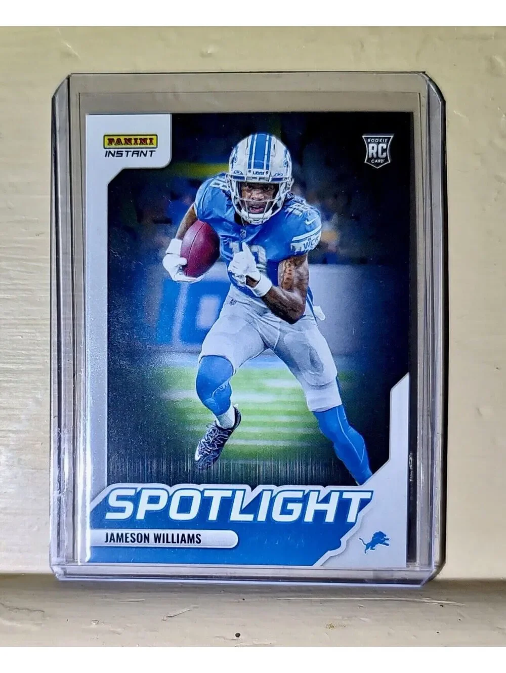 Jameson Williams 2022 NFL Panini #7 Spotlight Rookie Football Card 1/603